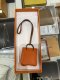 Hermes CHARM ORANGE SHOPPING BAG