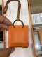 Hermes CHARM ORANGE SHOPPING BAG