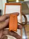 Hermes CHARM ORANGE SHOPPING BAG