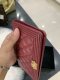Chanel BI FOLD WALLET BURGUNDY CV GHW HOLO 26327042