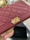 Chanel BI FOLD WALLET BURGUNDY CV GHW HOLO 26327042