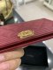 Chanel BI FOLD WALLET BURGUNDY CV GHW HOLO 26327042