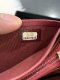 Chanel BI FOLD WALLET BURGUNDY CV GHW HOLO 26327042