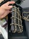 Chanel CLUTCH WITH CHAIN BLACK LAMB GHW HOLO 28750766