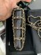 Chanel CLUTCH WITH CHAIN BLACK LAMB GHW HOLO 28750766