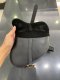 Dior DIOR SADDLE BELT BAG BLACK 2019 **