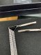 Prada CRYSTAL BRASS HAIR CLIP BLACK