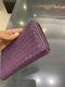 Bottega Veneta ZIPPY LONG WALLET PURPLE