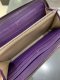 Bottega Veneta ZIPPY LONG WALLET PURPLE