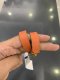 Hermes HERMES DOUBLE TOUR BRACELET SIZE T1 ORANGE STAMP X