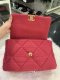 Chanel 19 TWEED PINK HOLO30551509 GHW