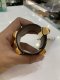 Hermes CDC BRACELET BROWN GHW STAMP L **