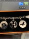 Hermes HERMES OLGA PALLADIUM CHARM SILVER