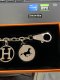 Hermes HERMES OLGA PALLADIUM CHARM SILVER