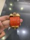 Hermes CDC BRACELET RED CROC GHW STAMP Q