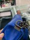 Chanel BOY 10" BLUE CHEVRON RHW HOLO 22