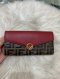 Fendi FF LONG WALLET RED 2022