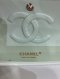 Chanel CLASSIC 10" LIGHT GREEN CAVIAR GHW MICROCHIP