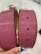 Gucci BELT GG PINK SIZE 95