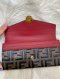 Fendi FF LONG WALLET RED 2022
