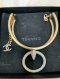 Chanel CRYSTAL CC CHOKER NECKLACE GOLD 2016
