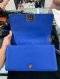 Chanel BOY 10" BLUE CHEVRON RHW HOLO 22