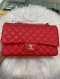 Chanel CLASSIC 10" RED CAVIAR GHW HOLO29