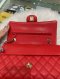 Chanel CLASSIC 10" RED CAVIAR GHW HOLO29