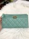 Chanel Boy Pouch Blue Caviar GHW Holo29