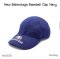 Balenciaga Logo Baseball Cap Navy Size L/59cm