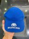 Balenciaga Logo Baseball Cap Blue Size L/58cm