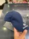 Balenciaga Logo Baseball Cap Navy Size L/59cm