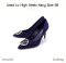Louis Vuitton HIGH HEEL NAVY SIZE 38