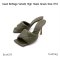 Bottega Veneta HIGH HEELS GREEN SIZE 37.5
