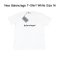 Balenciaga T-SHIRT WHITE SIZE M
