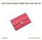 Chanel WALLET LAMB RED SHW HOLO20
