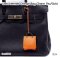 Hermes CHARM ORANGE SHOPPING BAG