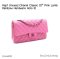 Chanel CLASSIC 10" PINK LAMB RAINBOW HARDWARE HOLO 31090280