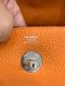 Hermes LINDY 30 ORANGE STAMP Q