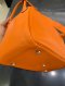 Hermes LINDY 30 ORANGE STAMP Q