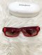 YSL SUNGLASSES YSL6113/STRASS RED