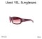 YSL SUNGLASSES YSL6113/STRASS RED