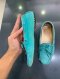 Tod’s LOAFER SHOES GREEN SIZE 38.5