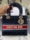 Dior LADY MEDIUM NAVY VELVET 2021