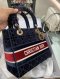 Dior LADY MEDIUM NAVY VELVET 2021