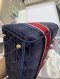Dior LADY MEDIUM NAVY VELVET 2021
