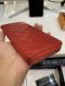 Chanel LONG WALLET RED CAVIAR SHW HOLO 18735202