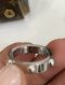 Louis Vuitton LOUIS VUITTON RING STUD SIZE 54 WHITE GOLD