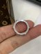 Louis Vuitton LOUIS VUITTON RING STUD SIZE 54 WHITE GOLD