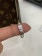 Louis Vuitton LOUIS VUITTON RING STUD SIZE 54 WHITE GOLD